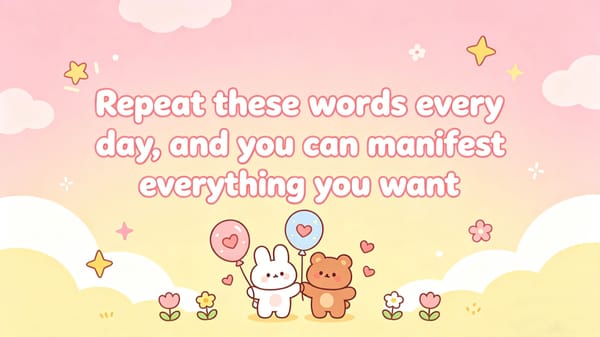 Speak Like This Daily to Manifest Anything You Desire
